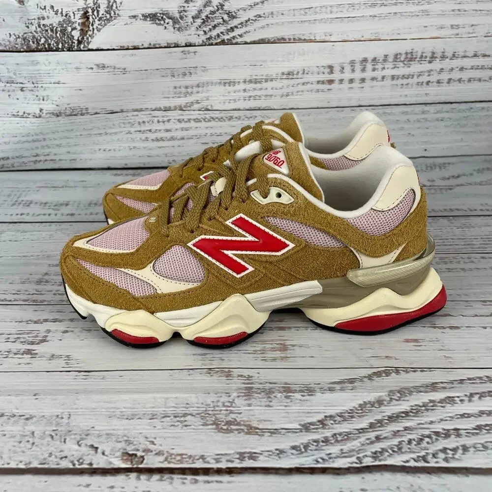 New Balance 9060 Womens Sz 8D Sneakers Great Plains True Red - Picture 6 of 11